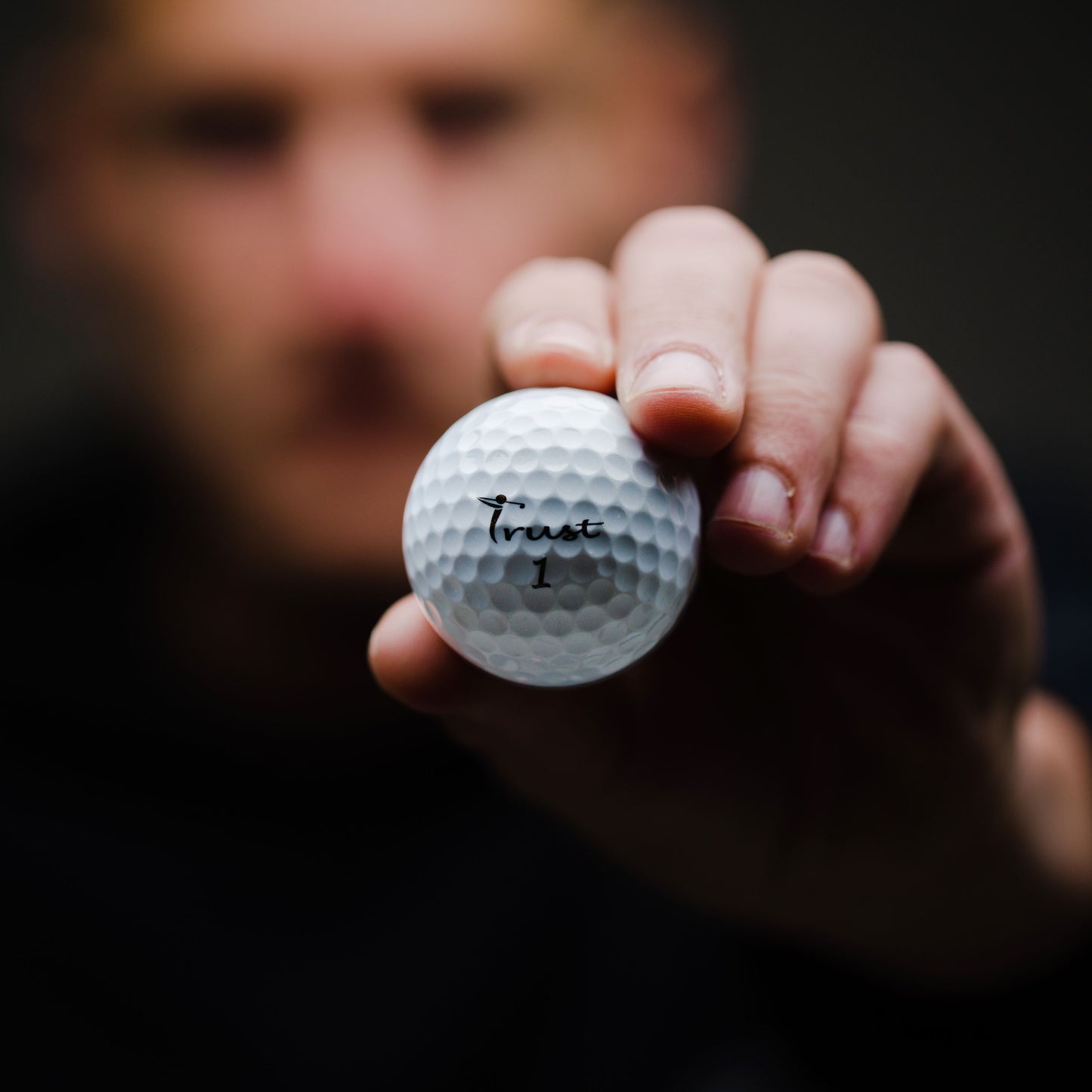 Trust Golfbälle Panther Weiß – Urethan, weiches Schlaggefühl, optimale Kombination aus Weite & Spin-Kontrolle, 12 Bälle